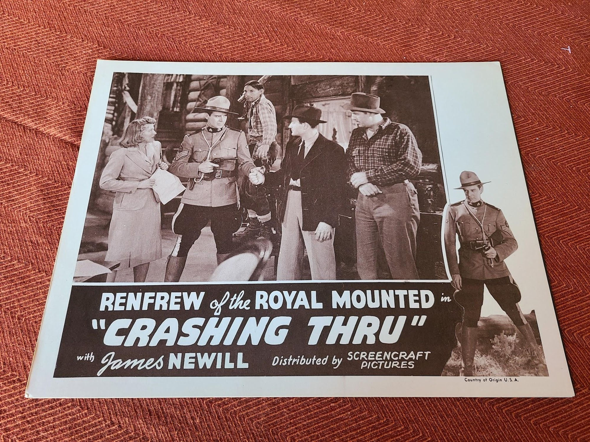 Renfrew Of The Royal Mounted 1937 Western Lobby Cards