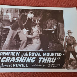 Renfrew Of The Royal Mounted 1937 Western Lobby Cards