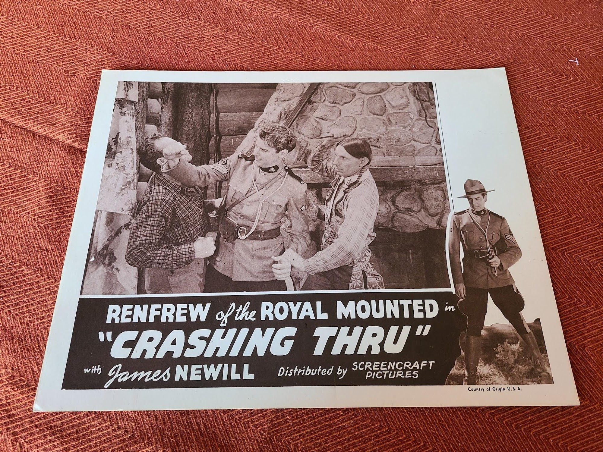 Renfrew Of The Royal Mounted 1937 Western Lobby Cards