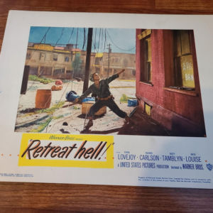 Retreat Hell 1952 Military/Aviation Lobby Cards