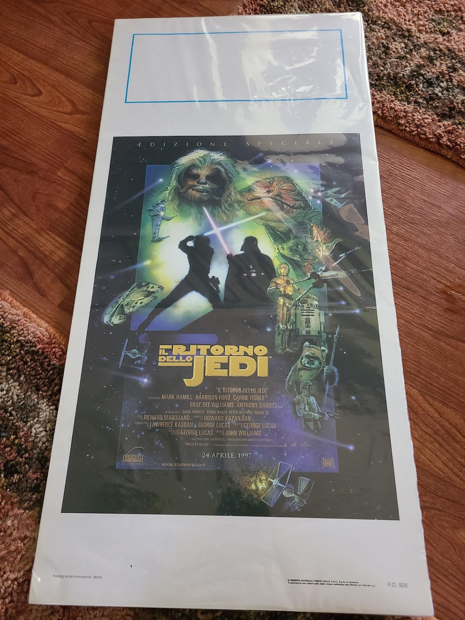 Return Of The Jedi 1983 Locodina