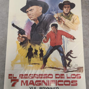 Return Of The Seven 1966 1 Sheets/US