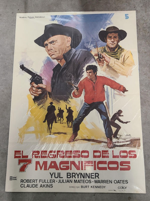 Return Of The Seven 1966 1 Sheets/US