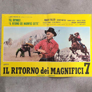 Return Of The Seven 1966 Fotobusta