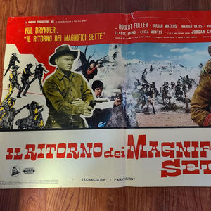 Return Of The Seven 1966 Fotobusta