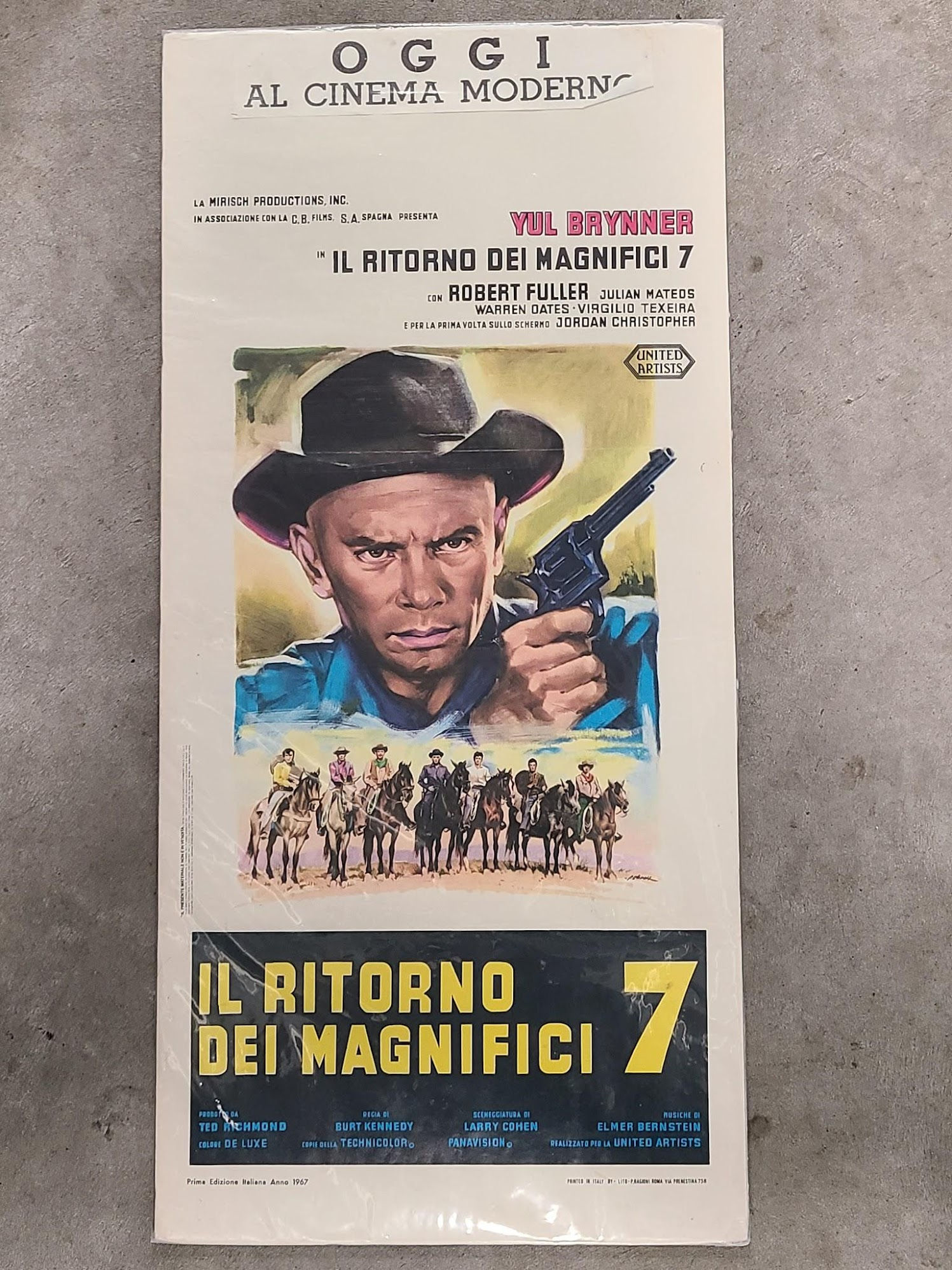 Return Of The Seven 1966 Locodina
