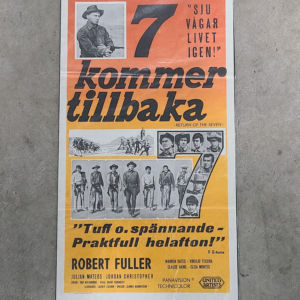 Return Of The Seven 1966 Swedish Slope