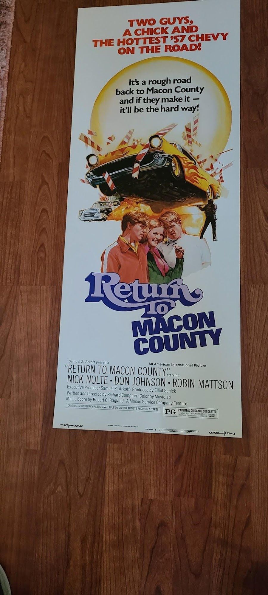 Return To Macon County 1975 Inserts