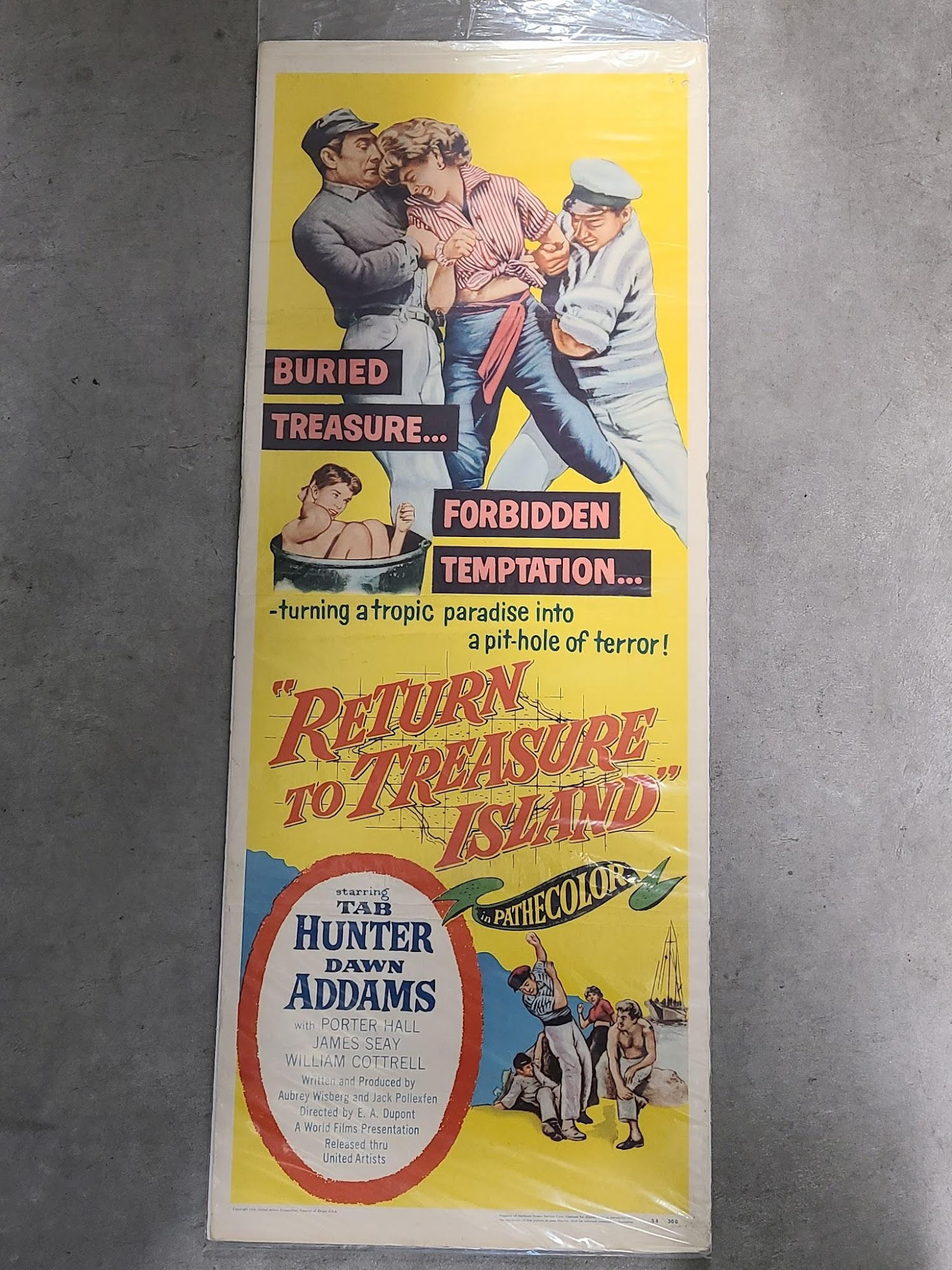Return To Treasure Island 1954 Inserts