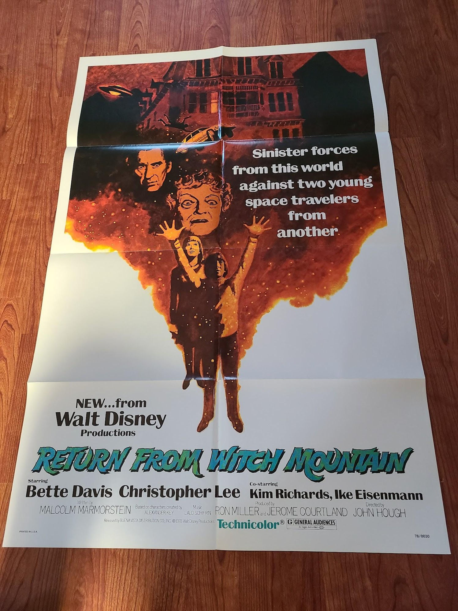 Return to Witch Mountain 1978 1 Sheets/US