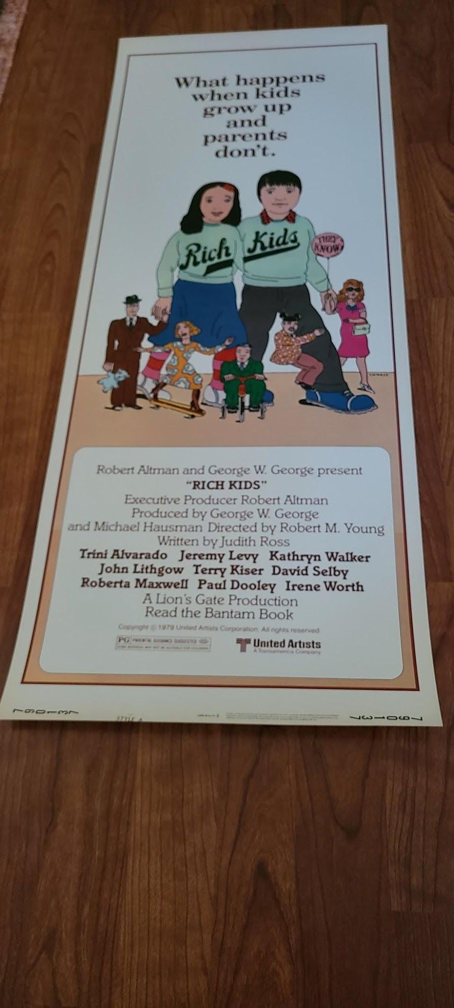 Rich Kids 1979 Inserts