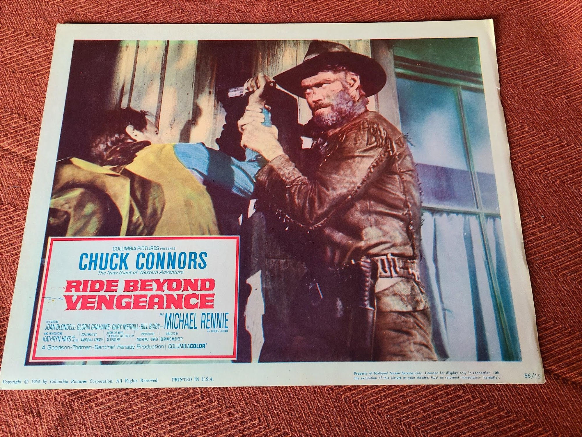 Ride Beyond Vengeance 1966 Western Lobby Cards
