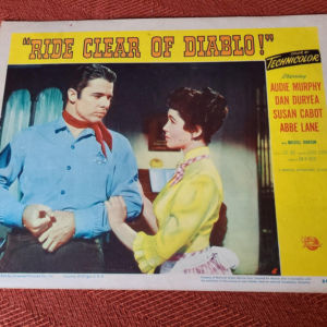 Ride Clear Of Diablo 1954 Western Lobby Cards