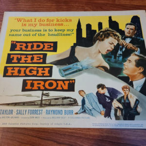 Ride The High Iron 1957 Title Cards