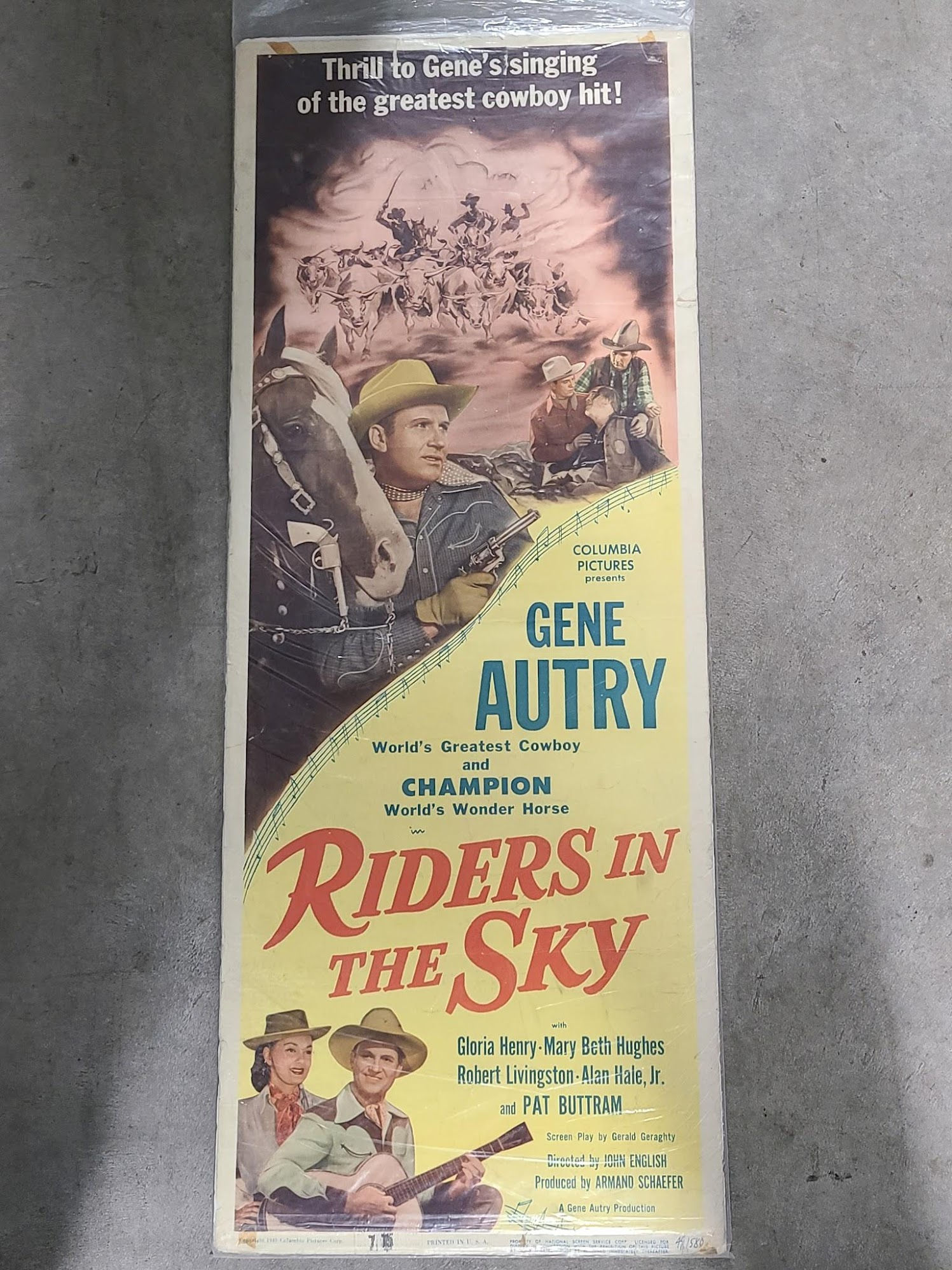 Riders In The Sky 1949 Inserts