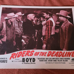 Riders of The Deadline 1943 Western Lobby Cards