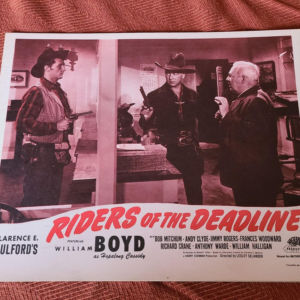 Riders of The Deadline 1943 Western Lobby Cards