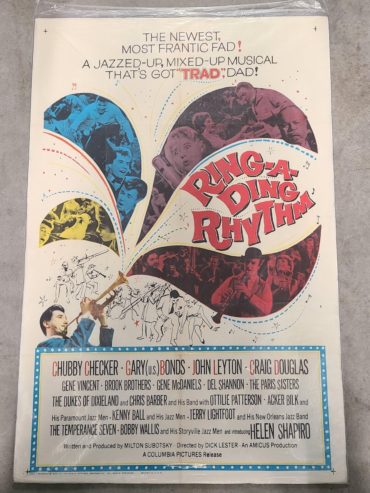 Ring-A-Ding Rhythm 1962 1 Sheets/US