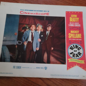 Ring Of Fear 1954 General Lobby Cards