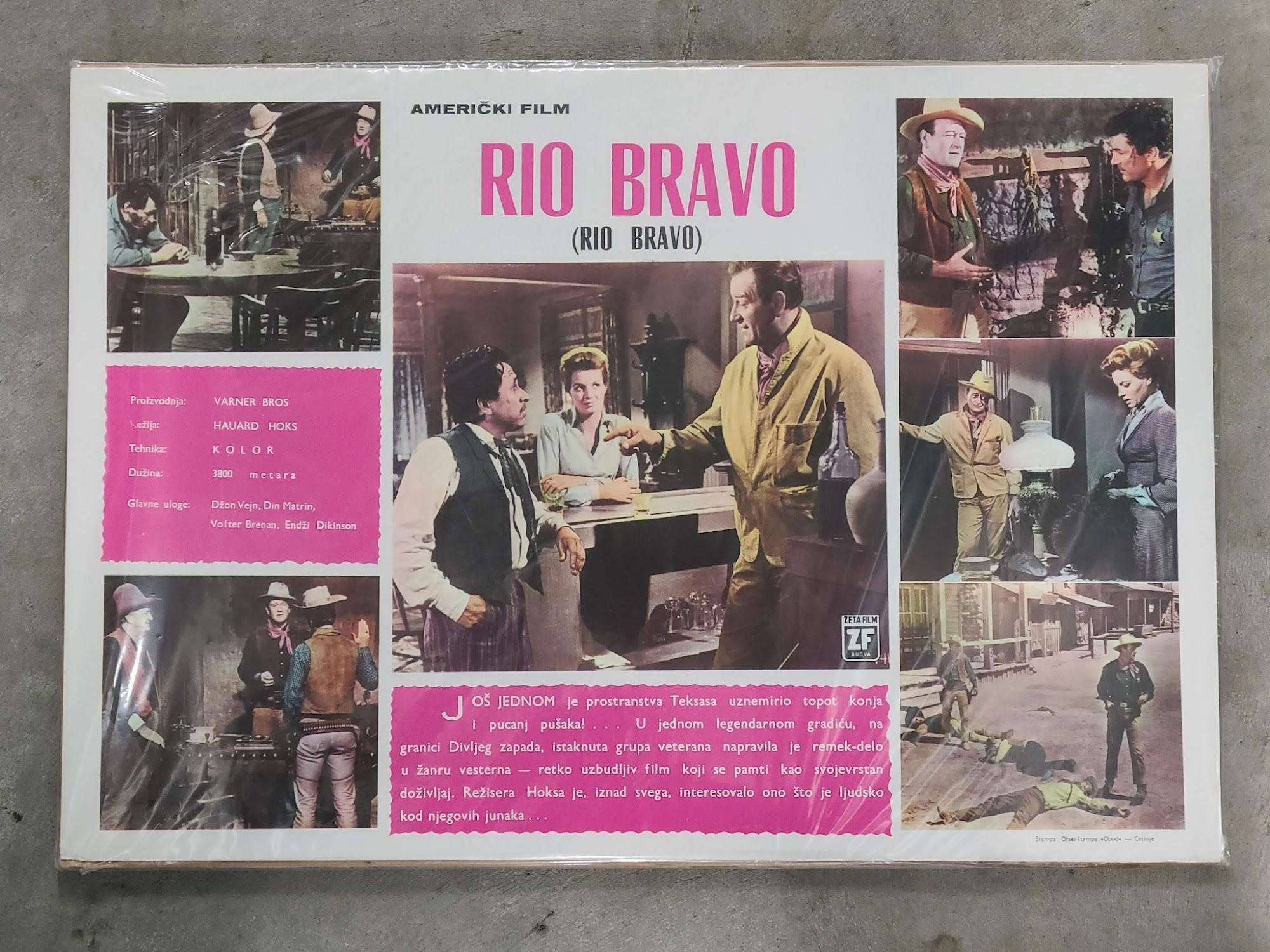 Rio Bravo 1959 Yugo/Turkish