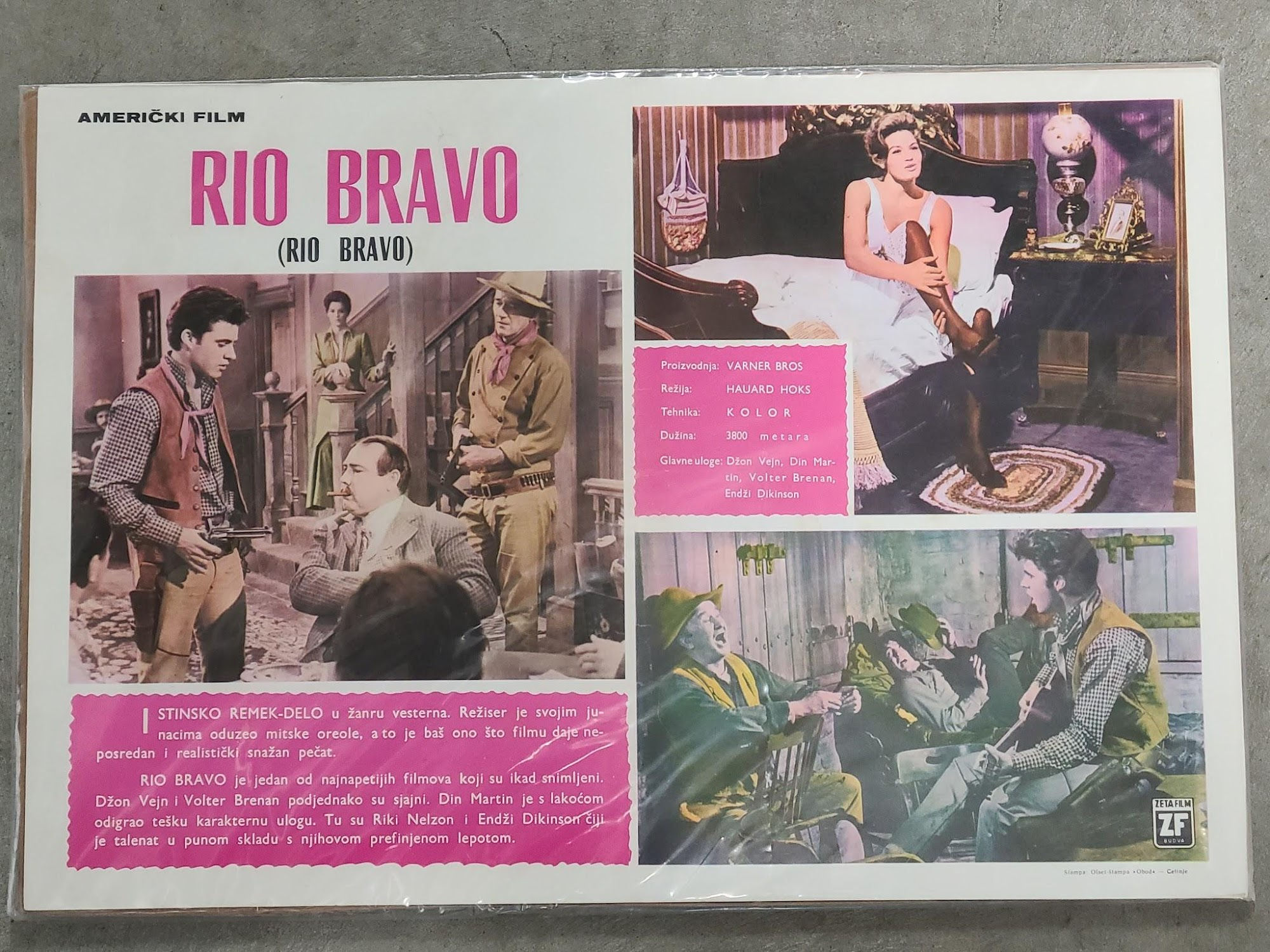 Rio Bravo 1959 Yugo/Turkish