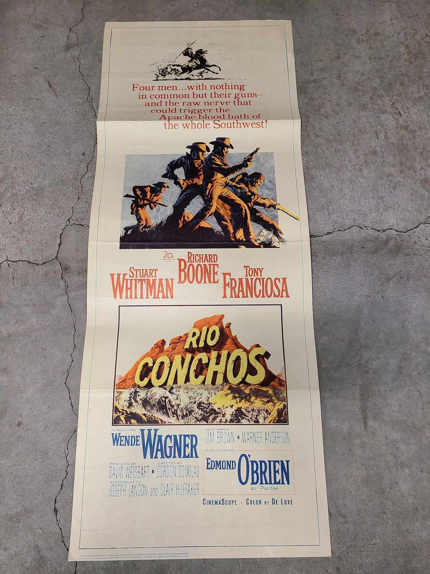 Rio Conchos 1964 Inserts