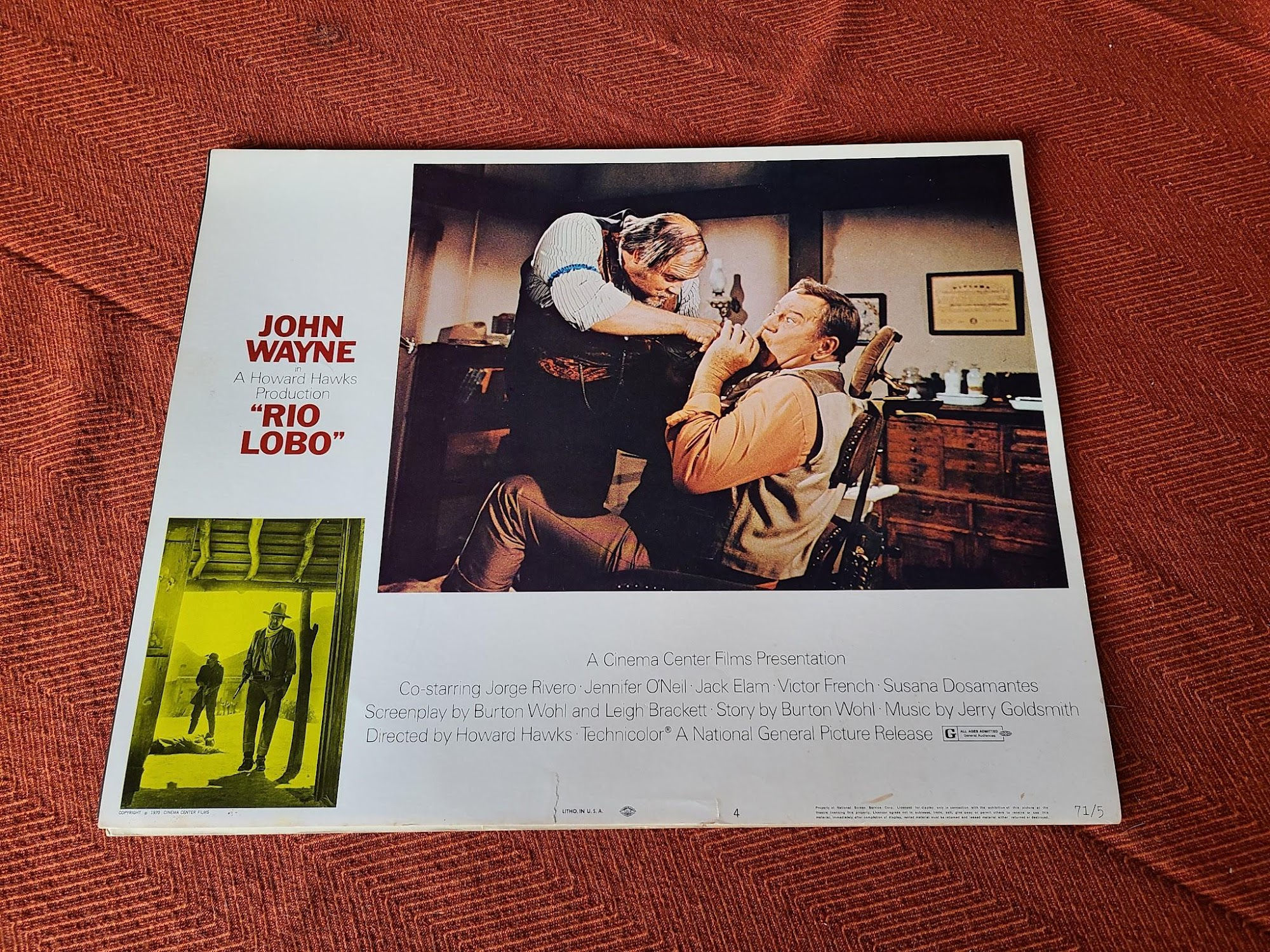 Rio Lobo 1971 Western Lobby Cards