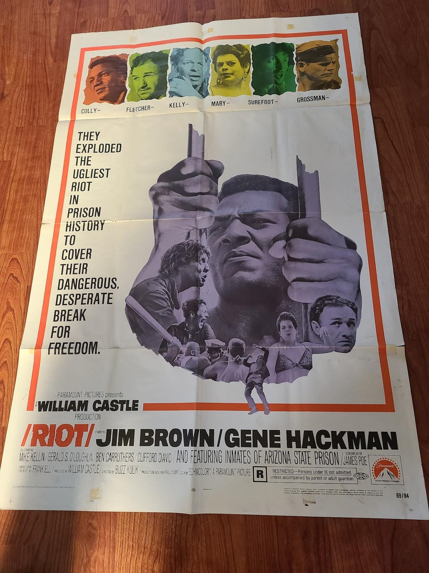 Riot 1969 1 Sheets/US