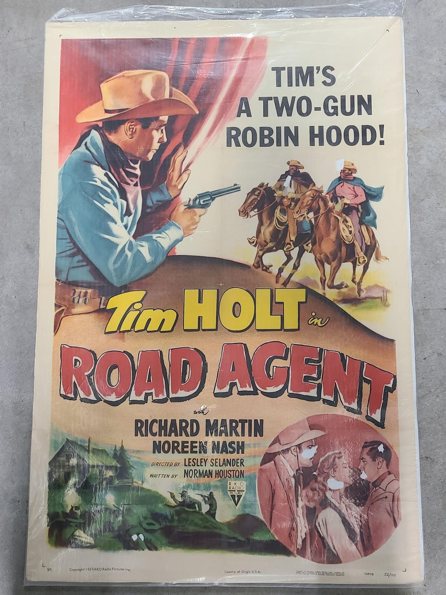 Road Agent 1952 1 Sheets/US