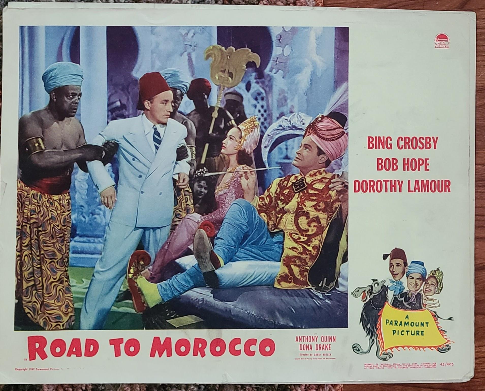 Road To Morocco 1942 General Lobby Cards