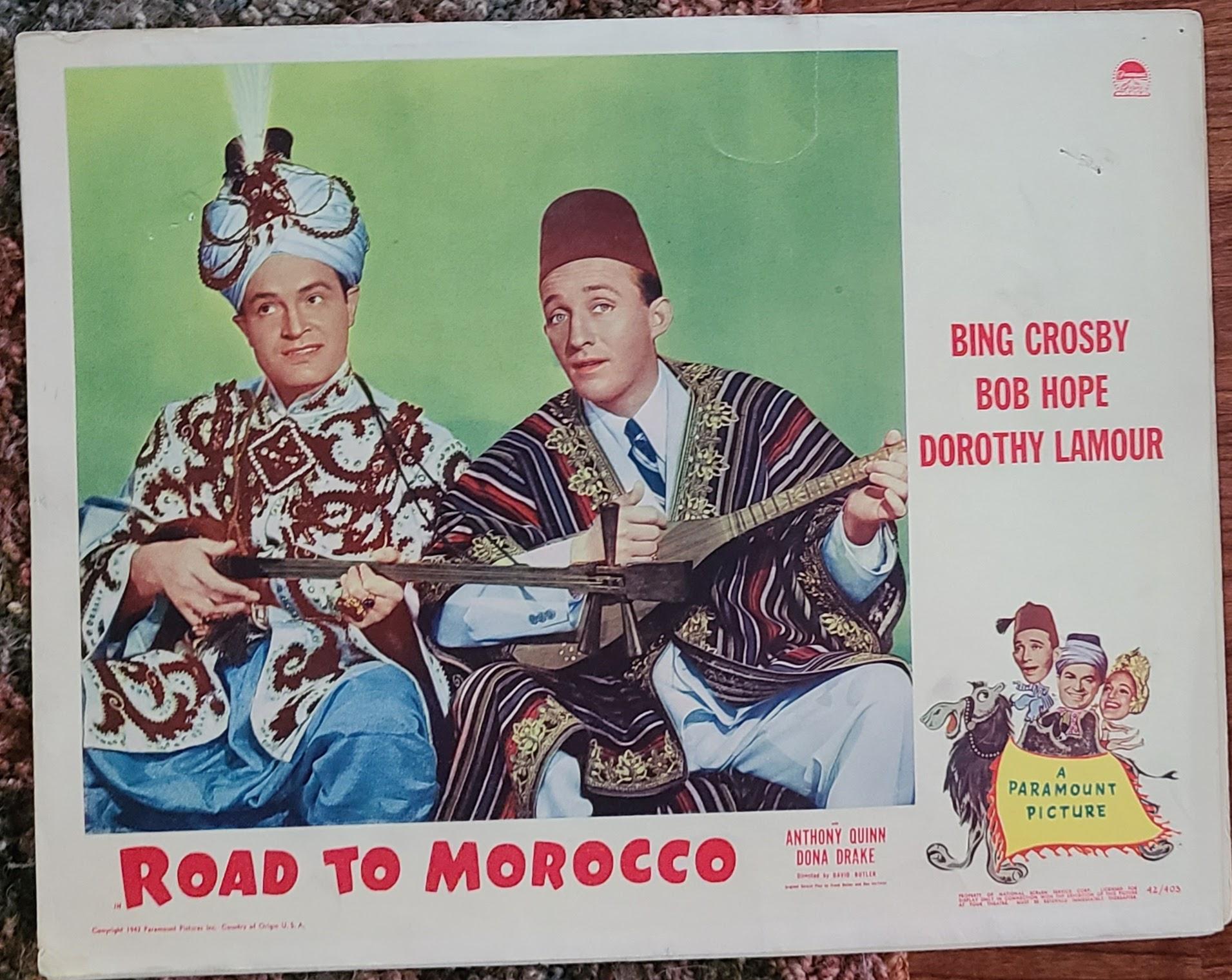 Road To Morocco 1942 General Lobby Cards
