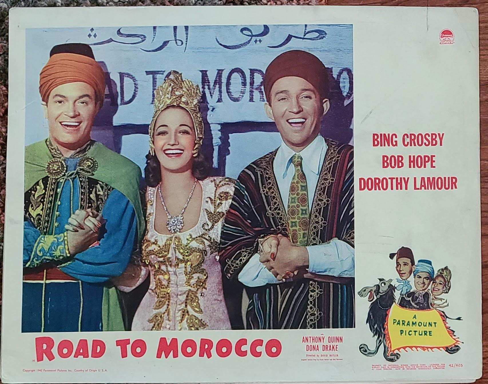 Road To Morocco 1942 General Lobby Cards