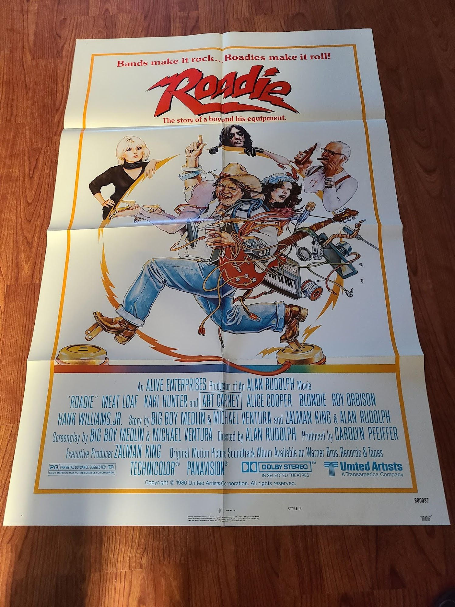 Roadie 1980 1 Sheets/US