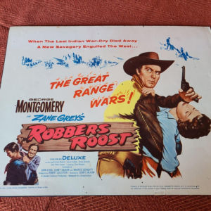 Robbers Roost 1955 Western Lobby Cards