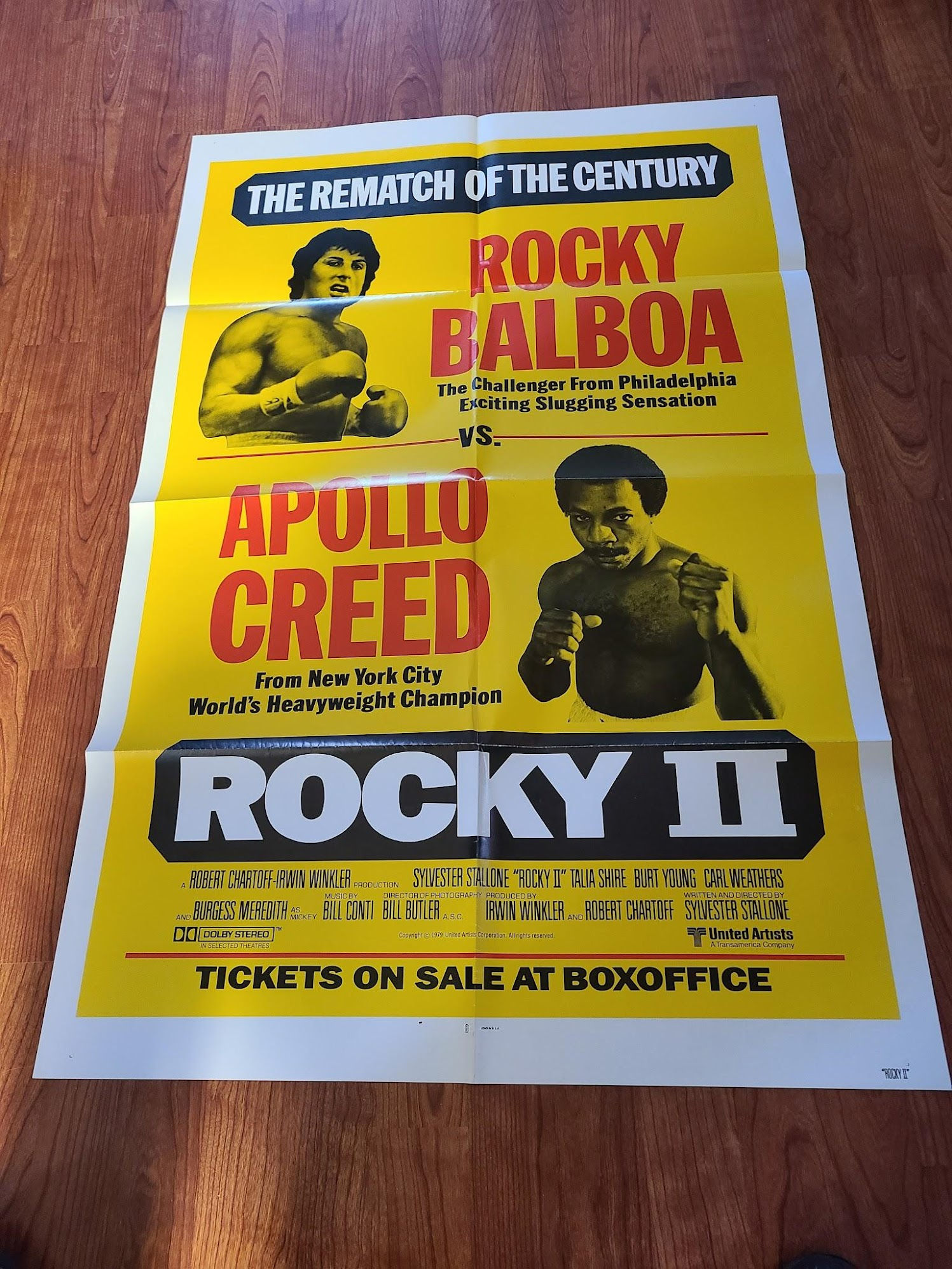 Rocky II 1979 1 Sheets/US