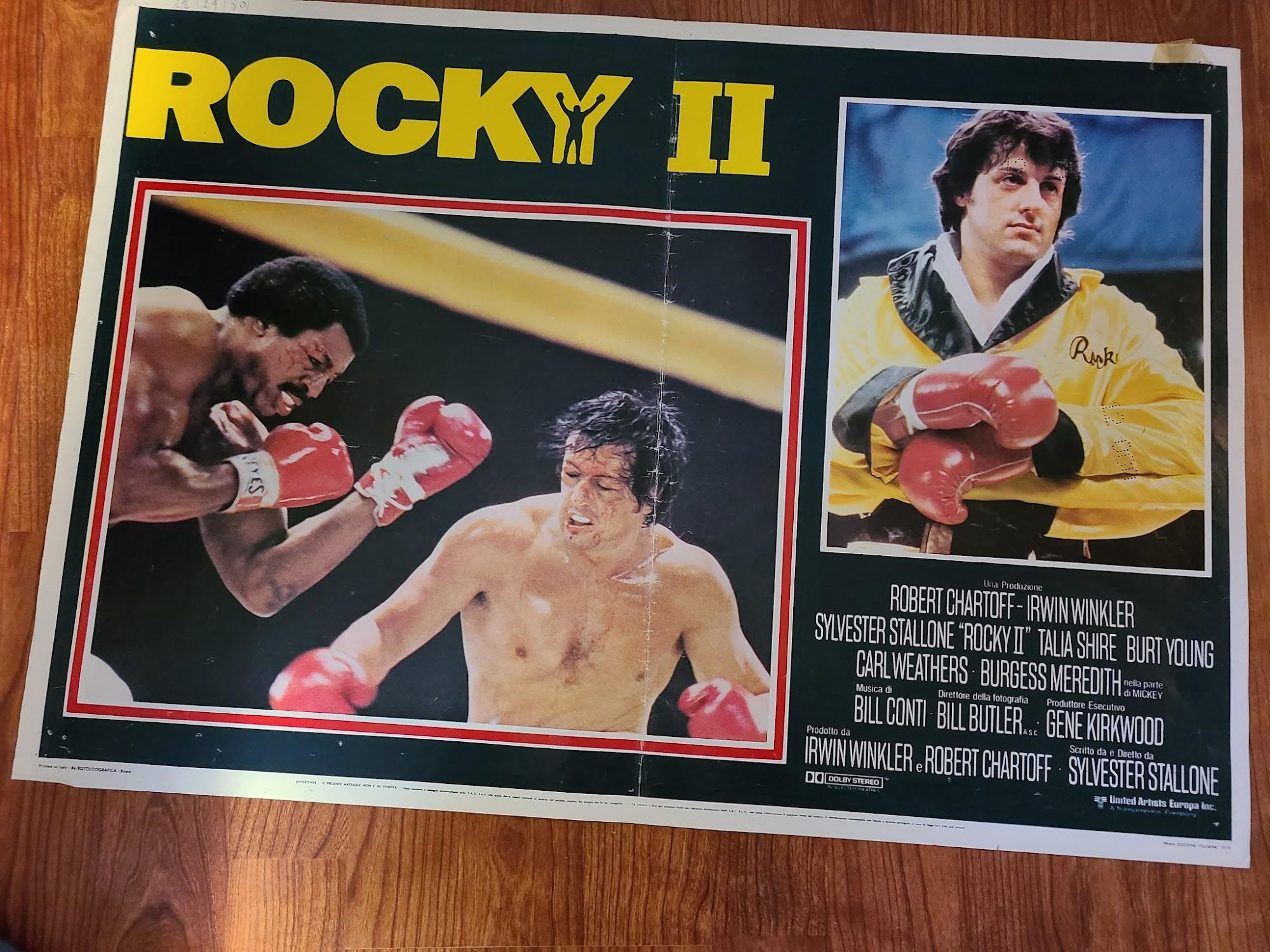 Rocky II 1979 Fotobusta