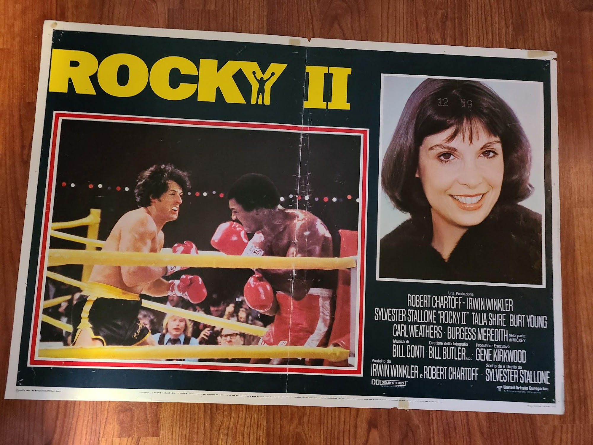 Rocky II 1979 Fotobusta