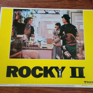 Rocky II 1979 General Lobby Cards