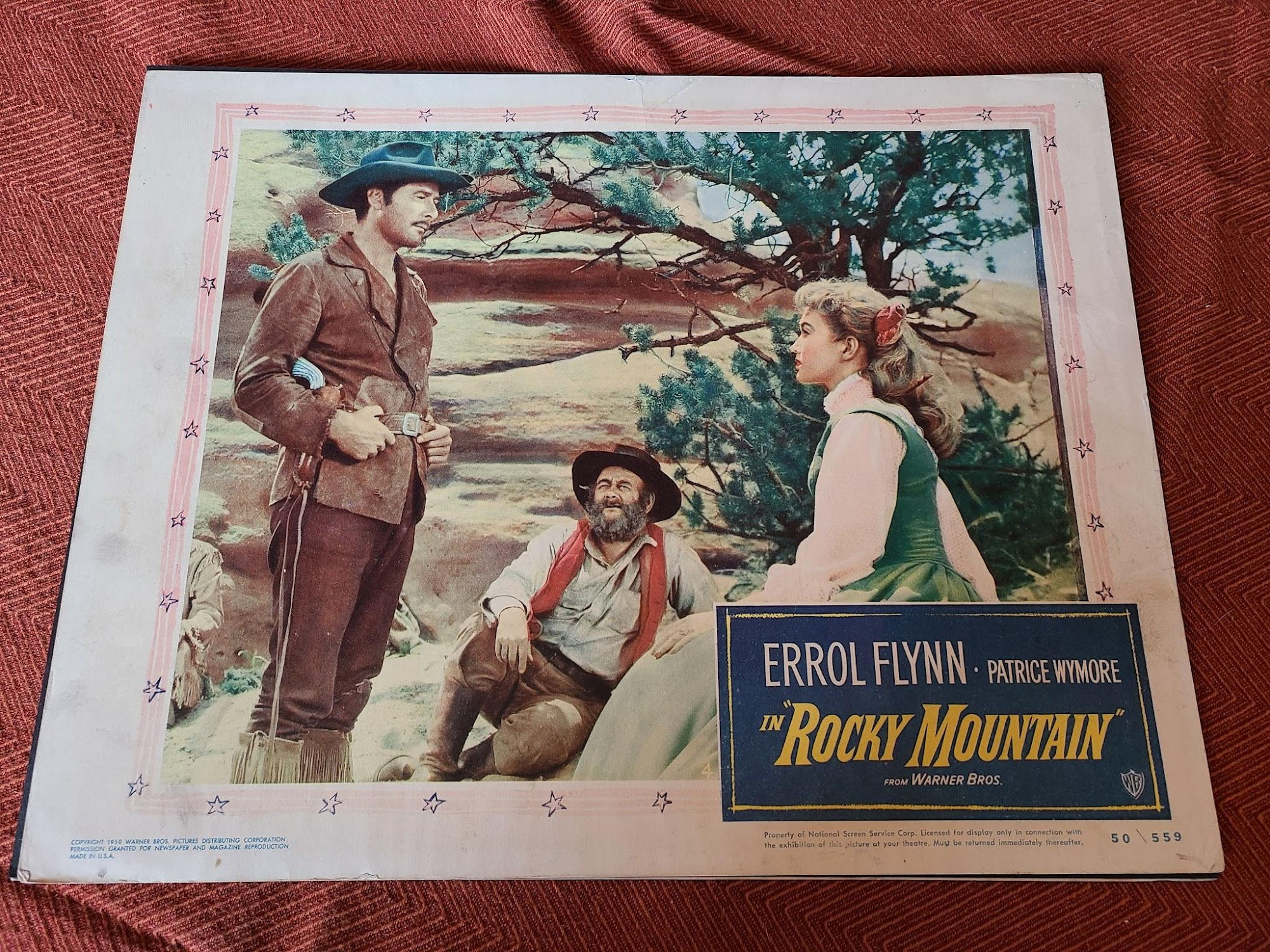 Rocky Mountain 1950 Western Lobby Cards