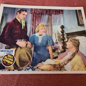 Roll Along Cowboy 1937 Western Lobby Cards