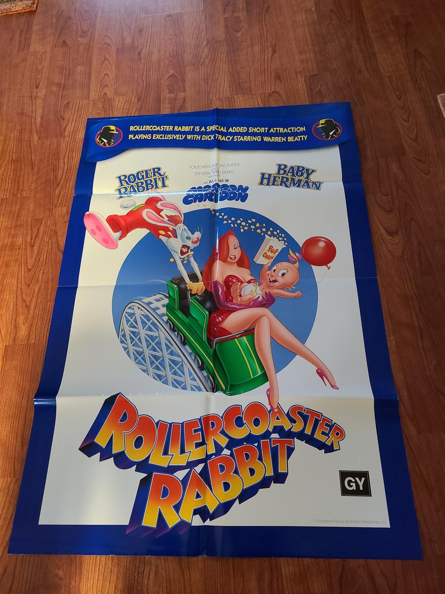 Roller Coaster Rabbit 1990 1 Sheets/US
