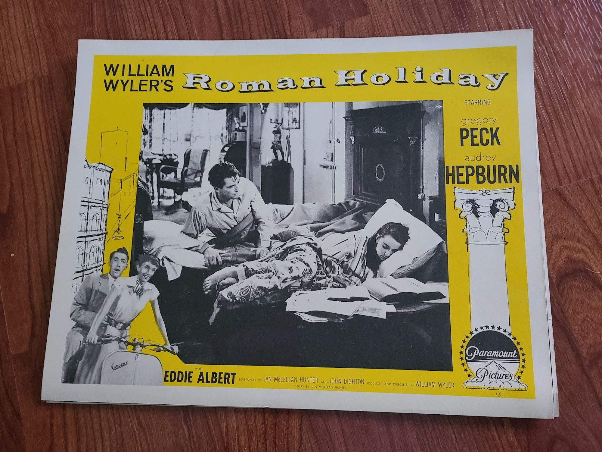 Roman Holiday 1953 General Lobby Cards
