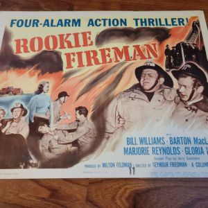 Rookie Fireman 1950 Title Cards
