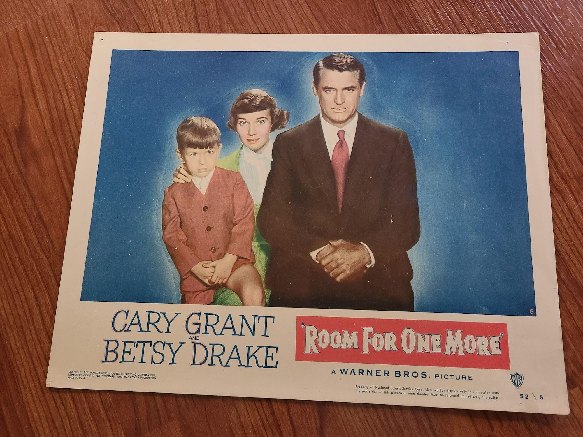 Room For One More 1952 General Lobby Cards