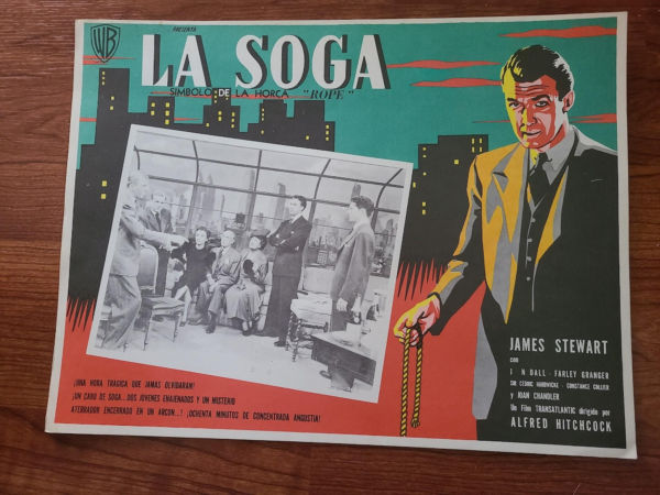 Rope 1948 Mexican Lobby Cards