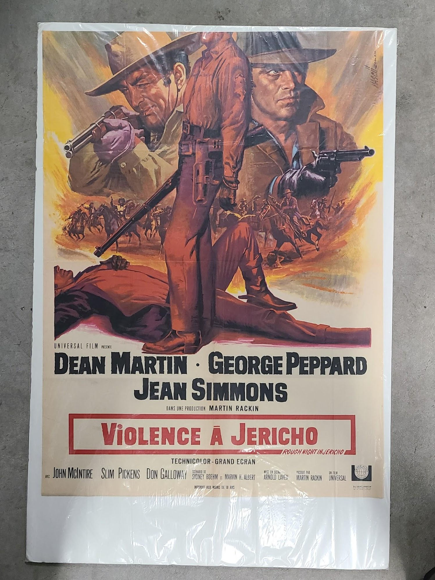 Rough Night In Jericho 1967 French