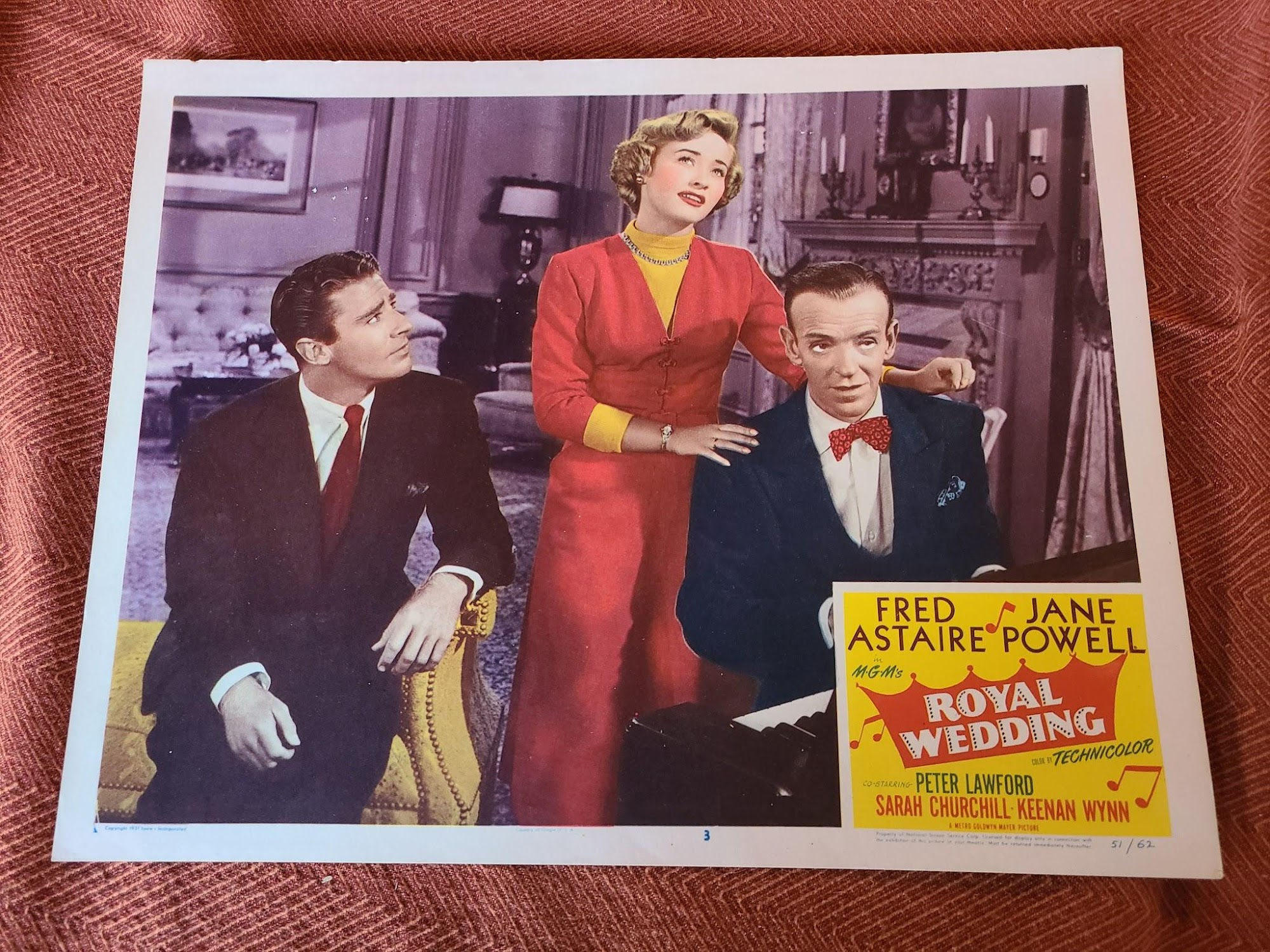 Royal Wedding 1951 General Lobby Cards