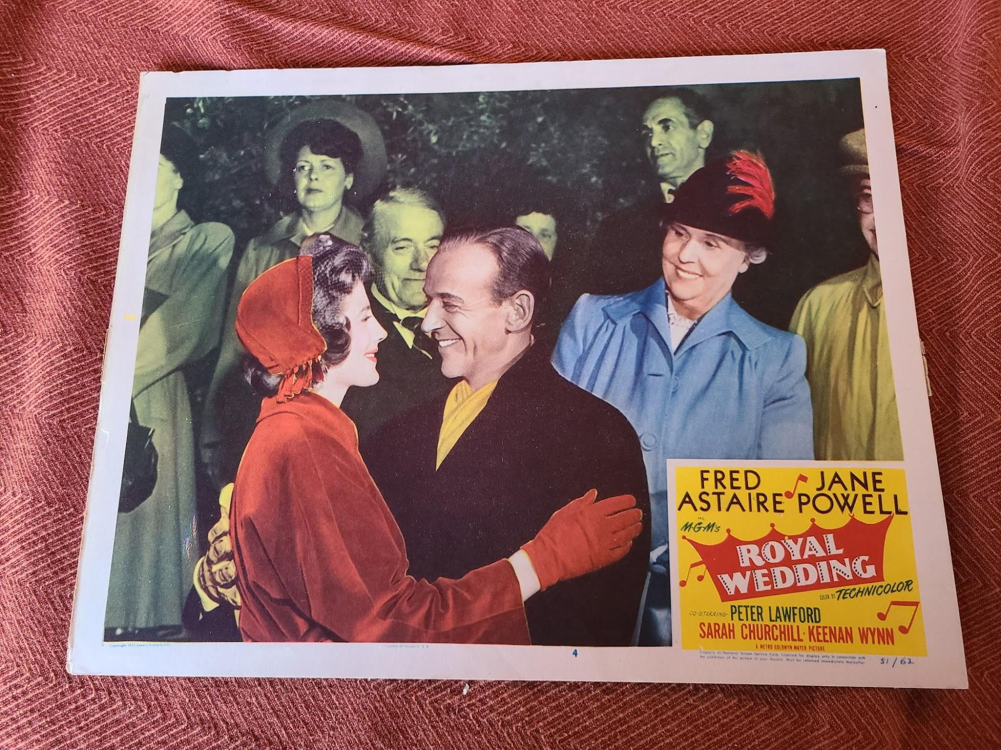 Royal Wedding 1951 General Lobby Cards