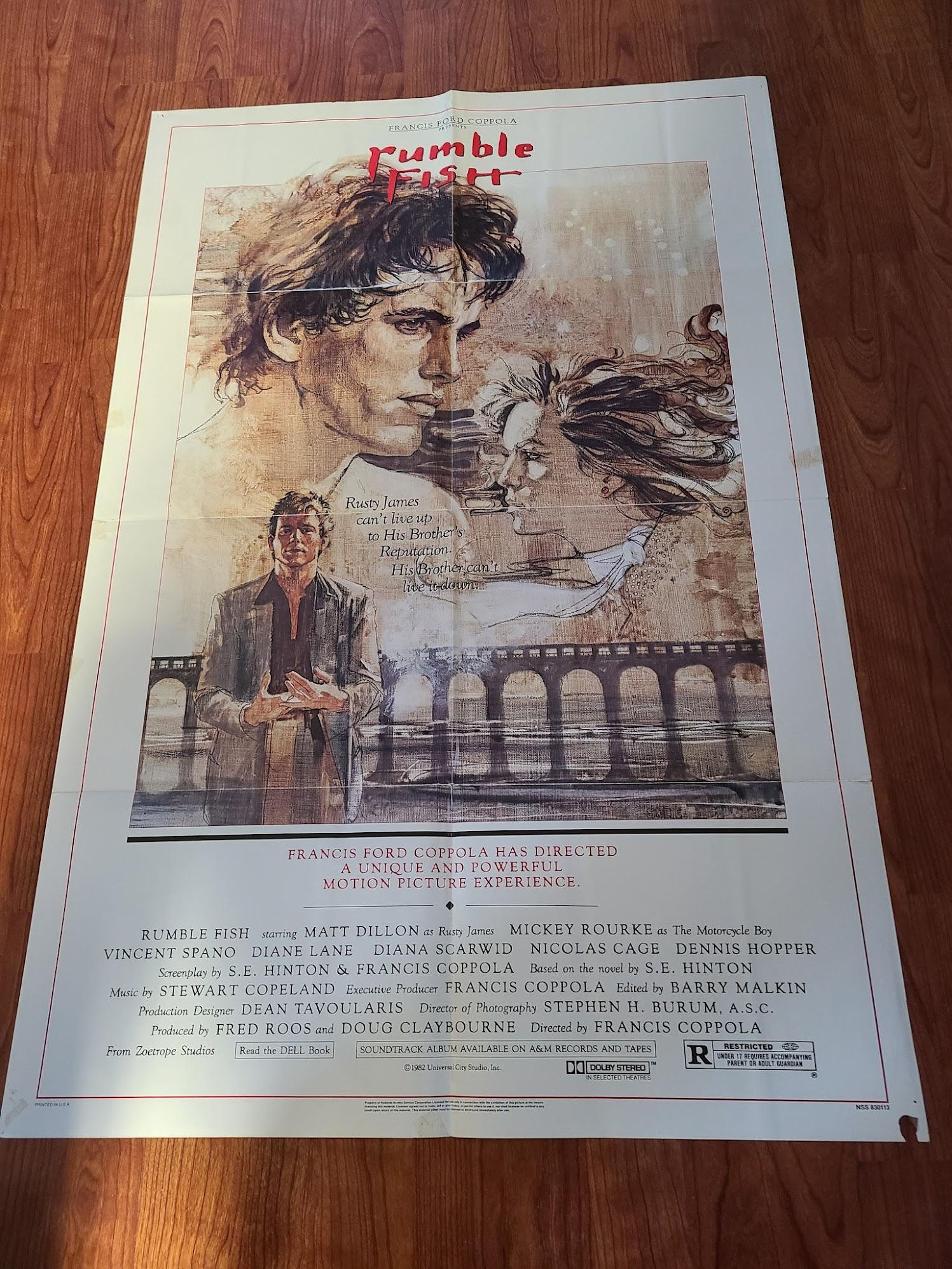 Rumble Fish 1982 1 Sheets/US