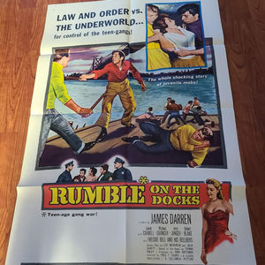 Rumble on the Docks 1956 1 Sheets/US